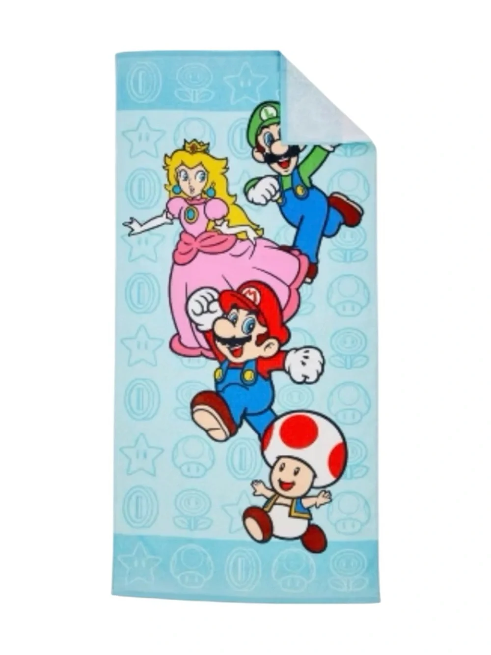 NWT-Super Mario Characters Beach Towel